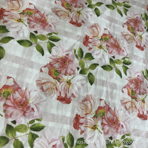 Organic Woven 100% Cotton Rugs Poplin Fabric